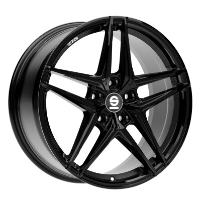 Sparco sparco record gloss black 17"
             W29095504C5