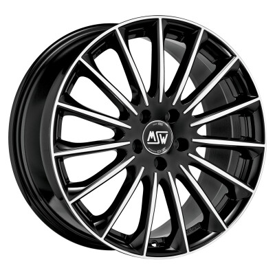 MSW msw 30 gloss black full polished 18"
             W19343503T56