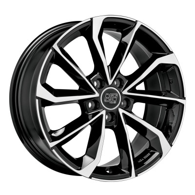 MSW msw 42 gloss black full polished 18"
             W19354501T56